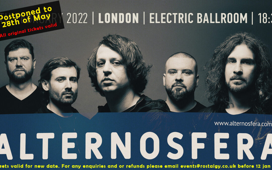 Alternosfera – Londra – Electric Ballroom 22 Mai 2022